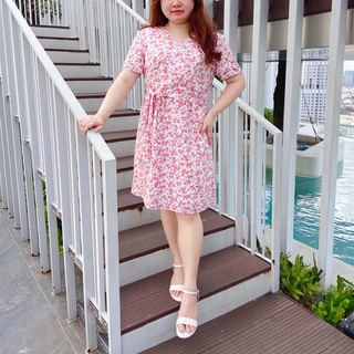 Rina dress||เดรสไซส์ใหญ่||พลัสไซส์||เดรสสาวอวบ||ชุดสาวอวบ||plussize||เสื้อผ้าสาวอวบ