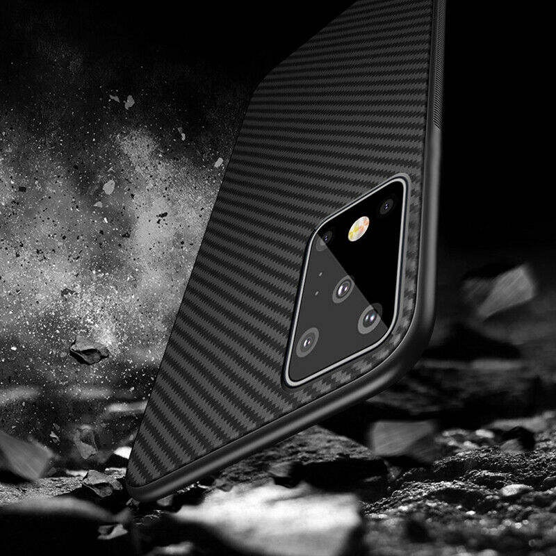 เคสสีดำ ลายเคฟล่า ซัมซุง เอ51 2020 ขนาดหน้าจอ 6.5 Case Kevlar black in color for Samsung Galaxy A51 2020 (6.5 ) black