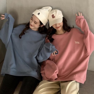 (ราคาถูกที่สุด)เสื้อสเวตเตอร์คอกลมสไตล์เกาหลีล่าสุด，รูปแบบตัวอักษร，สวมใส่สบาย，เป็นที่นิยมและเป็นที่นิยม，7 สี，M-2XL