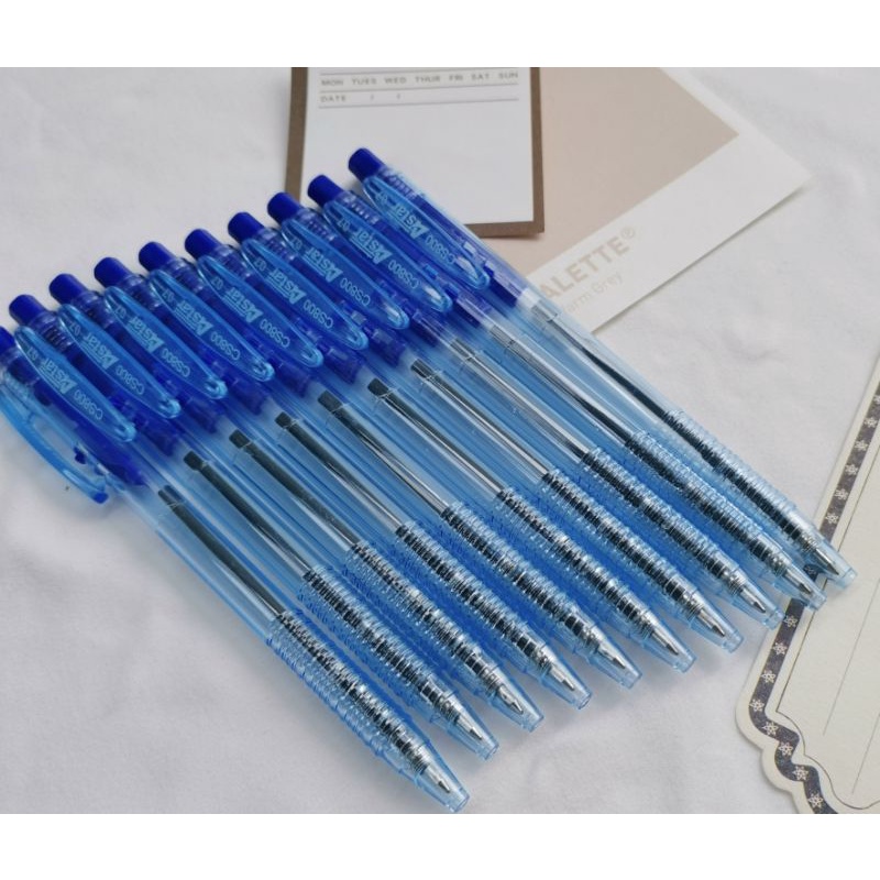Astar ball pen 0.7mm (สีน้ําเงิน) เครื่องเขียนเรียบง่าย