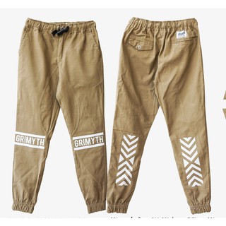 กางเกงJOGGERสีครีม GM-JOGGER-04