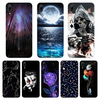 เคสโทรศัพท์มือถือ ซิลิโคน พิมพ์ลาย สำหรับ Huawei Y7 Pro 2019 Y9 2018 2019 Y9 Prime P Smart 2019 P20 Lite