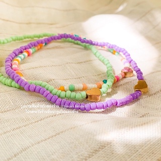 ANKLET TINARI 7 สร้อยข้อเท้า กำไลข้อเท้า ข้อเท้า กำไลลูกปัด