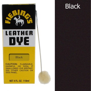 Fiebings Leather Dye สีย้อมหนัง Black