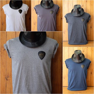 พร้อมส่ง เสื้อยืดผู้ชายSupertees ลายปิ๊กmusic
