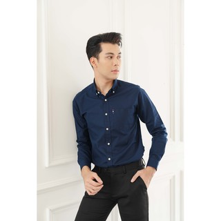 Classic Oxford Slim Fit สีกรม