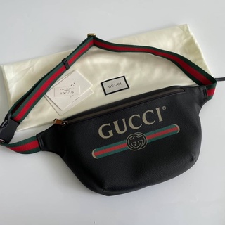 Gu-ci Beltbag printleatherเกรดออริ