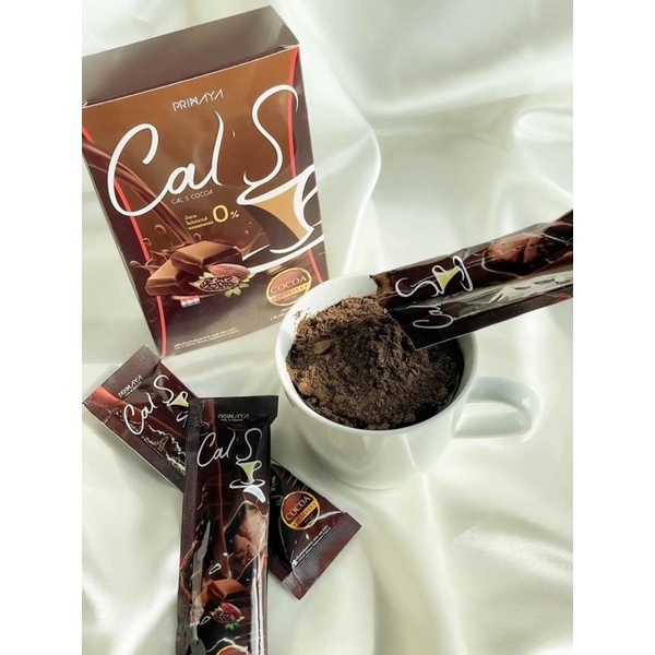 (ส่งฟรี ‼️ ) Cal S Cocoa 🍫✨☕️ by Primaya แคลเอส พรีมายา โกโก้ลดน้ำหนัก โกโก้คุมหิว อร่อยมาก 1 กล่อง 10 ซอง ✨Cals✨