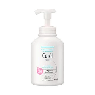 CUREL INTENSIVE MOISTURE CARE Foaming Shampoo 480ml. คิวเรล อินเทนซีฟ มอยส์เจอร์ แคร์ โฟมมิ่ง แชมพู 480 มล.