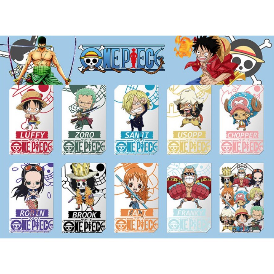 ONE PIECE 鬼滅の刃Kimetsu no Yaibaอุ demon slayerปกรณ์ บัตรเครดิต RABBIT ...