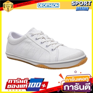 🏋‍♂ฮิต🏋‍♂ รองเท้าแบดมินตันผู้หญิงรุ่น BS 100 (สีขาว) Womens badminton shoes: BS 100 - white 🚚💨