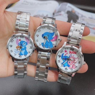 นาฬิกาstitch นาฬิกาสติชสายเหล็ก