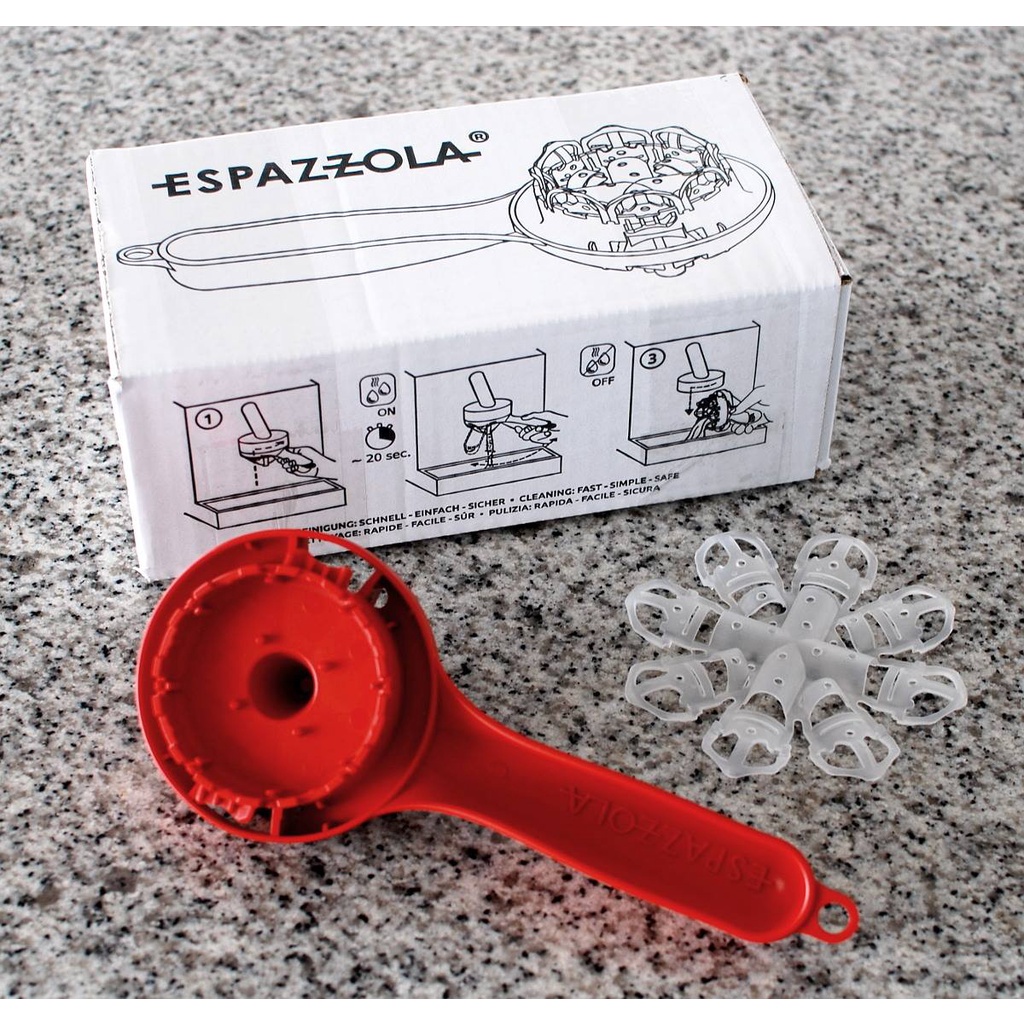 อุปกรณ์ล้างหัวชงเครื่องทำกาแฟ Espazzola Made in Europe ของแท้ น้ำไม่เลอะ ไม่หก สำหรับหัว E61