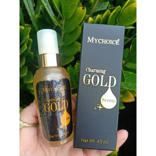 เซรั่มทองคำ Charming gold Mychoice ช่วยบำรุง และปรับสภาพผิว ให้แลขาว กระจ่างใส ไร้ริ้วรอย