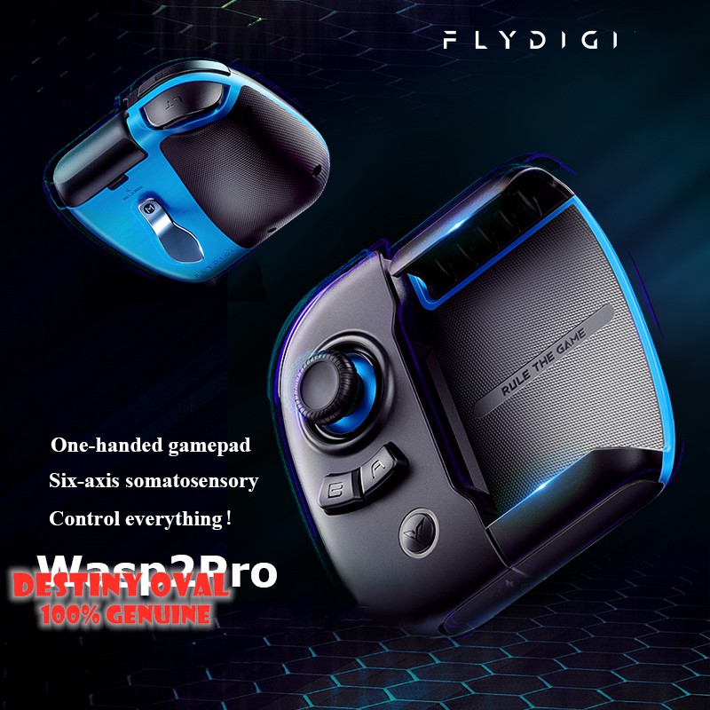 Original Flydigi WASP 2 Pro bluetooth Wireless Controller Build in Gyroscope Sensing for pubg cod Flydigi WASP 2Pro Soma