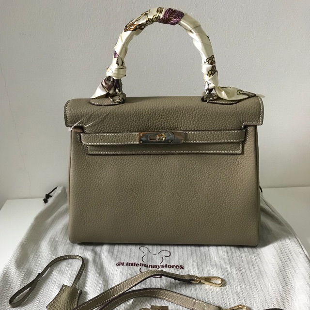 กระเป๋าkelly28 หนังวัวแท้ littlebunnystores