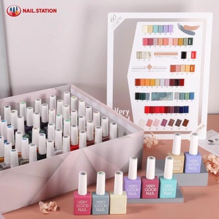 สีเจล Very Good Nail สีทาเล็บเจล 15ml ยกเซ็ต 60สี พร้อมชาร์ตและน้ำยา