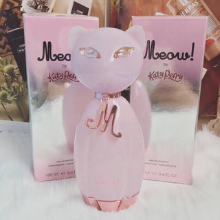 สาวกน้องแมว  ทาสเหมียวๆ ไม่ควรพลาด 🎯Katy Perry Meow 100ml ซีล 1350 ฿  เป็นน้ำหอมตัวที่สองของนักร้องเพลงป๊อปชาวอเมริกันที