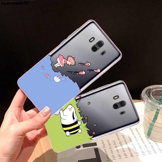 เคสซิลิคอน TPU นิ่ม ลาย 6 สําหรับ Huawei Mate 7 8 9 10 20 P8 P9 P10 P20 Lite Plus Pro 4JDMOS