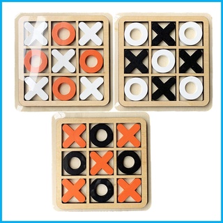 Tic-tac-toe เกมกระดานโต้ตอบ X O Blocks เหมาะสําหรับปาร์ตี้ Faimlies ผู้ใหญ่ เด็ก Dacyflowe hjuth
