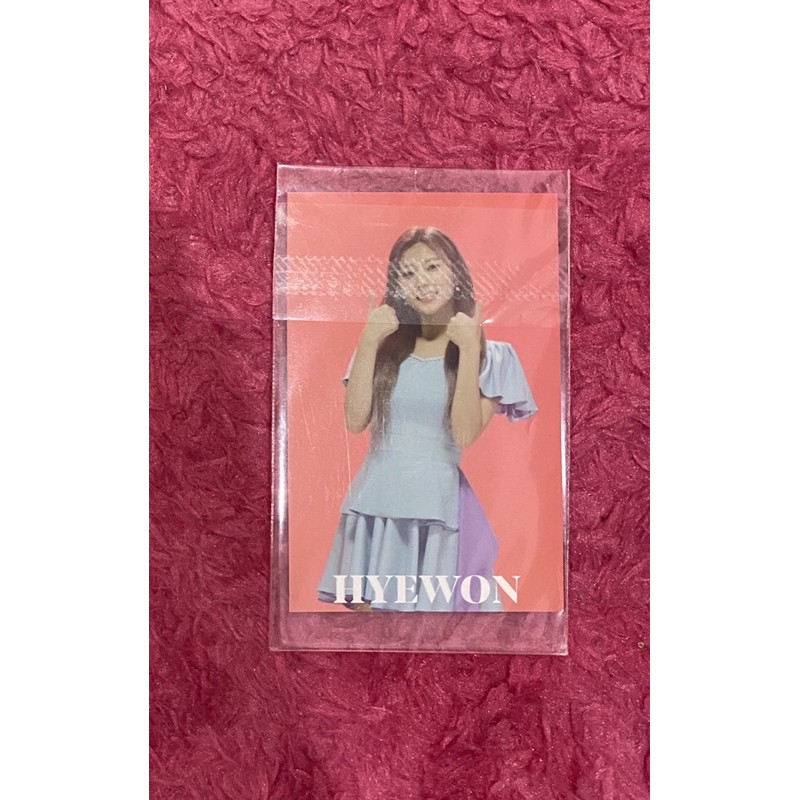 IZONE HYEWON โฟโต้การ์ด