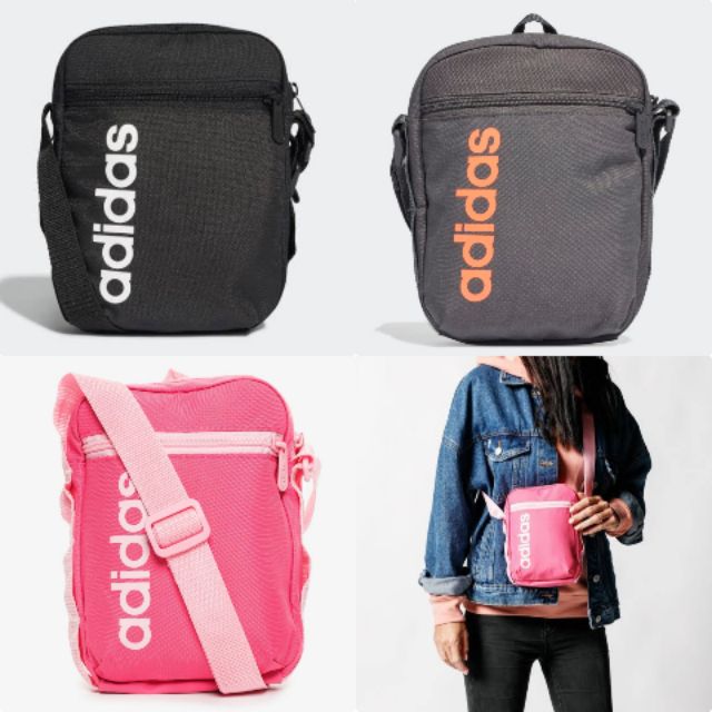 Adidas กระเป๋าสะพายใส่โทรศัพท์กระเป๋าได้ มี3สี รุ่นใหม่ชนช็อป ของแท้ล้าน%