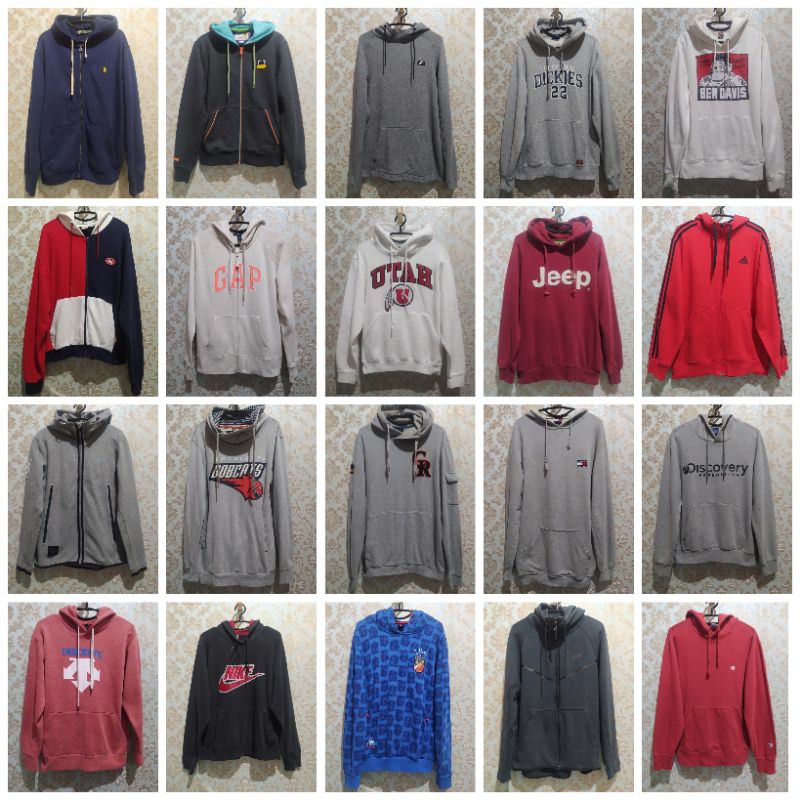 HOODIE JACKET ZIPPER JACKET สําหรับผู้ชายผู้ใหญ่