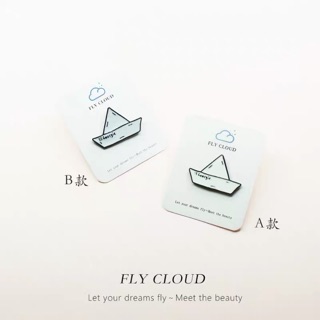 (พร้อมส่ง!!!) PIN เข็มกลัด - เรือใบสามเหลี่ยม