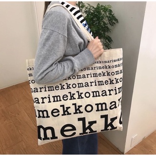 ✅พร้อมส่ง Marimekko Logo Totebag 5 สี (ของแท้ 100% พร้อมส่ง)