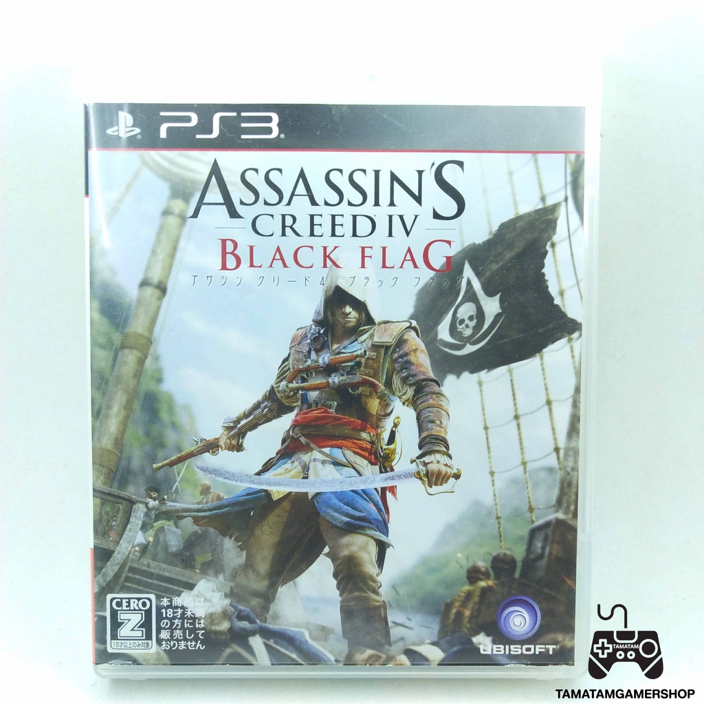 Assassin's Creed IV black flag ps3 แผ่นแท้มือสอง โซนZ2-BLJM61056 แผ่นps3