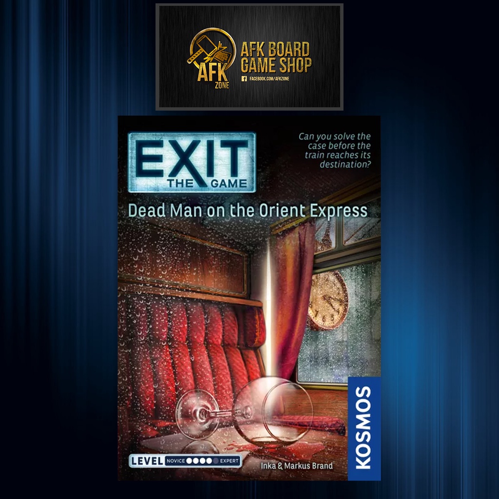 Exit The Dead Man on The Orient Express - Board Game - บอร์ดเกม | Shopee  Thailand
