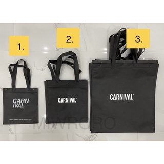 (พร้อมส่ง) กระเป๋าผ้า ถุงผ้าลิขสิทธิ์แท้ 100% Carnival Logo