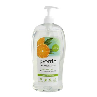 น้ำยาล้างจาน PORRIN FRESH CITRUS 720 มล.DISHWASHING LIQUID PORRIN 720ML FRESH CITRUS