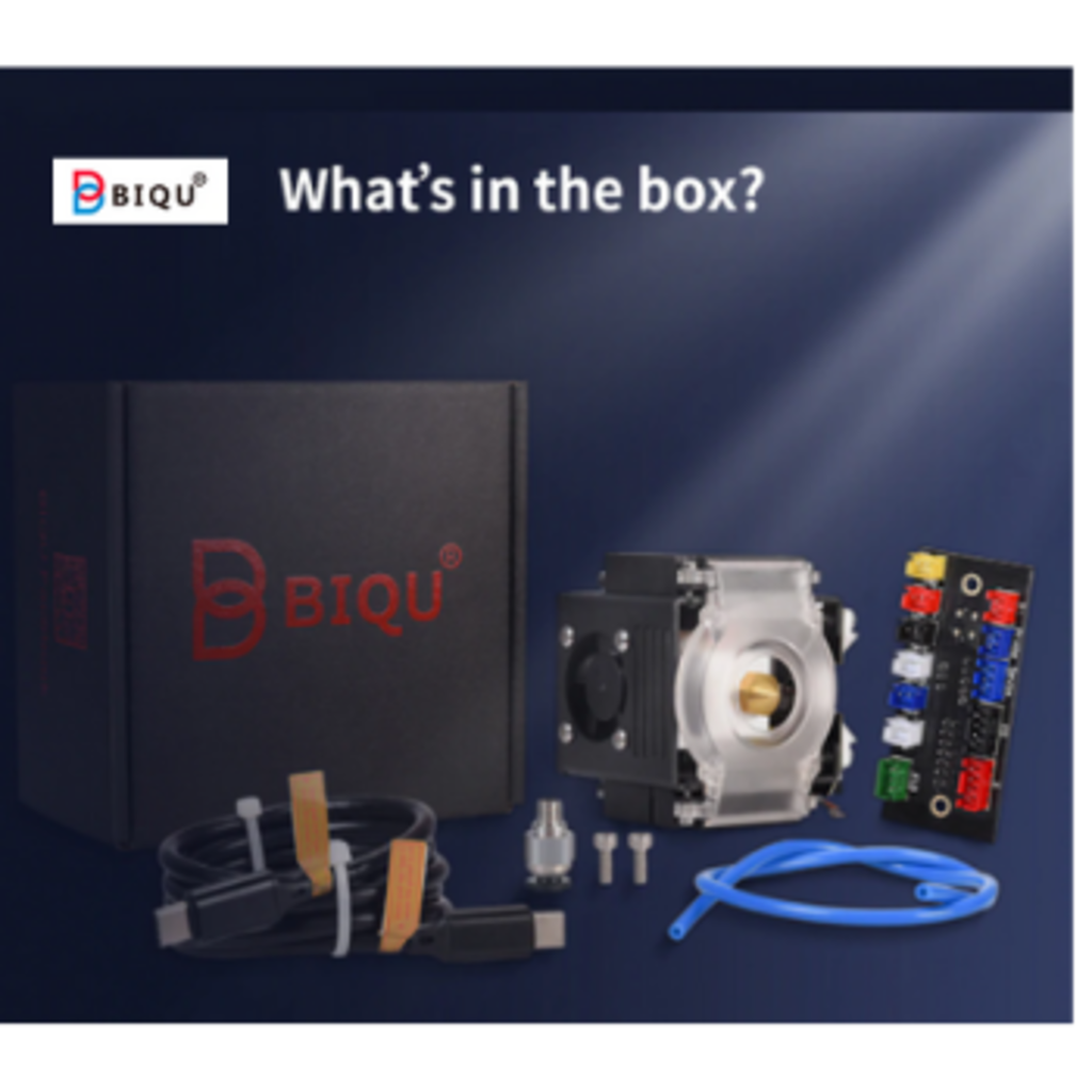 BIQU (สีดำ) TC Hotend Kit All-metal Extruder Full Assembled Extruder Hotend Kit For B1 Ender 3/5 Pro