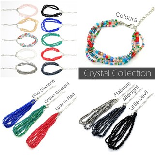 สร้อยข้อมือลูกปัดคริสตัล Crystal Collection