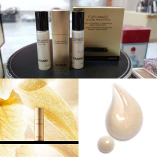 CHANEL SUBLIMAGE LE SOIN PERFECTEURULTIMATE RADIANCE-ENHANCING PRIMING MOISTURIZER 15ml x3 ราคา 9450 บาท