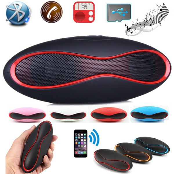 Mini X6 Rugby Bluetooth Speaker Wireless Stereo Speakers Hands-free V3 ...