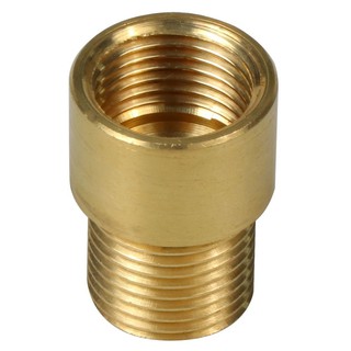 Joints REDUCING HEXAGON BRASS SOCKET CITY 1/2"X35MM Pipe fitting Water supply system ข้อต่อ ข้อต่อหกเหลี่ยมในทองเหลือง C