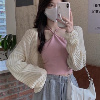 ❤️‍🔥พร้อมส่ง❤️‍🔥 Peachy cardigan 🍑คาร์ดิแกนไหมพรม ทอหนานุ่มมาก เนื้อผ้าดีใส่คลุมก็สวย🌟