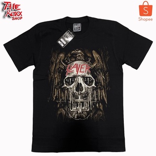 เสื้อยืดคอกลมเสื้อวง  Slayer MS-132 เสื้อวงดนตรี เสื้อวงร็อค เสื้อนักร้องS-4XL