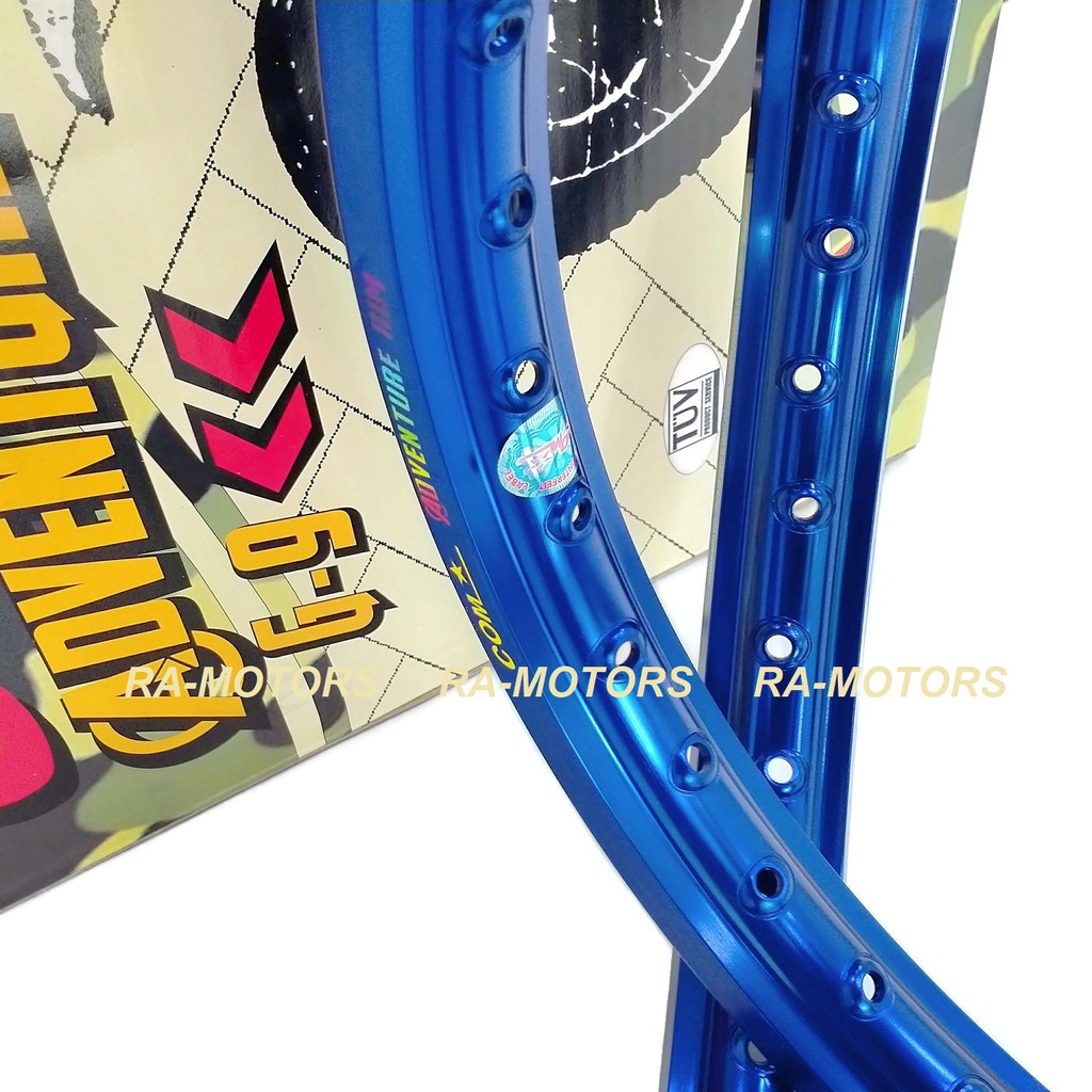 วงล้อ COMSTAR (คอมดาว) กล่อง ลายทหาร Adventure Rim สีน้ำเงิน ของแท้ วง ...