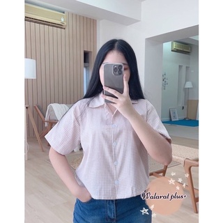 Plussize📌เสื้อเชิ้ตคอปกลายสก๊อต #เสื้อผ้าbigsizeราคาถูก #เสื้อสาวอวบอ้วน #เสื้อสาวอวบราคาถูก #เสื้อผ้าสาวอวบสไตล์เกาหลี