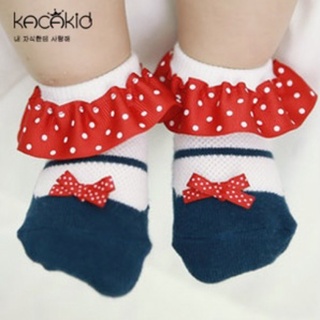 SALE ถุงเท้ารัดข้อบัลเล่ต์ minnie Bullet sock  (มีสีเทา และสีดำแดง) (SOCK21)