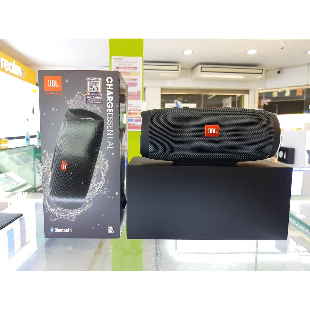 ลำโพงบลูทูธ JBL Charge Essential Portable waterproof speaker Shopee