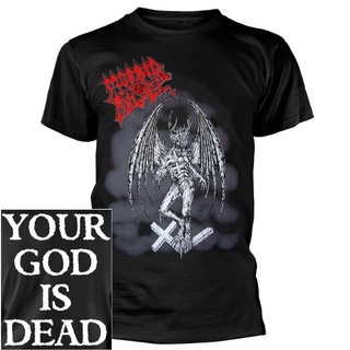 ขายดี เสื้อยืดลําลอง แขนสั้น พิมพ์ลาย Morbid Angel Gargoyle S-X Death Metal Official HOgnhj45DFojif09Size S-5XL