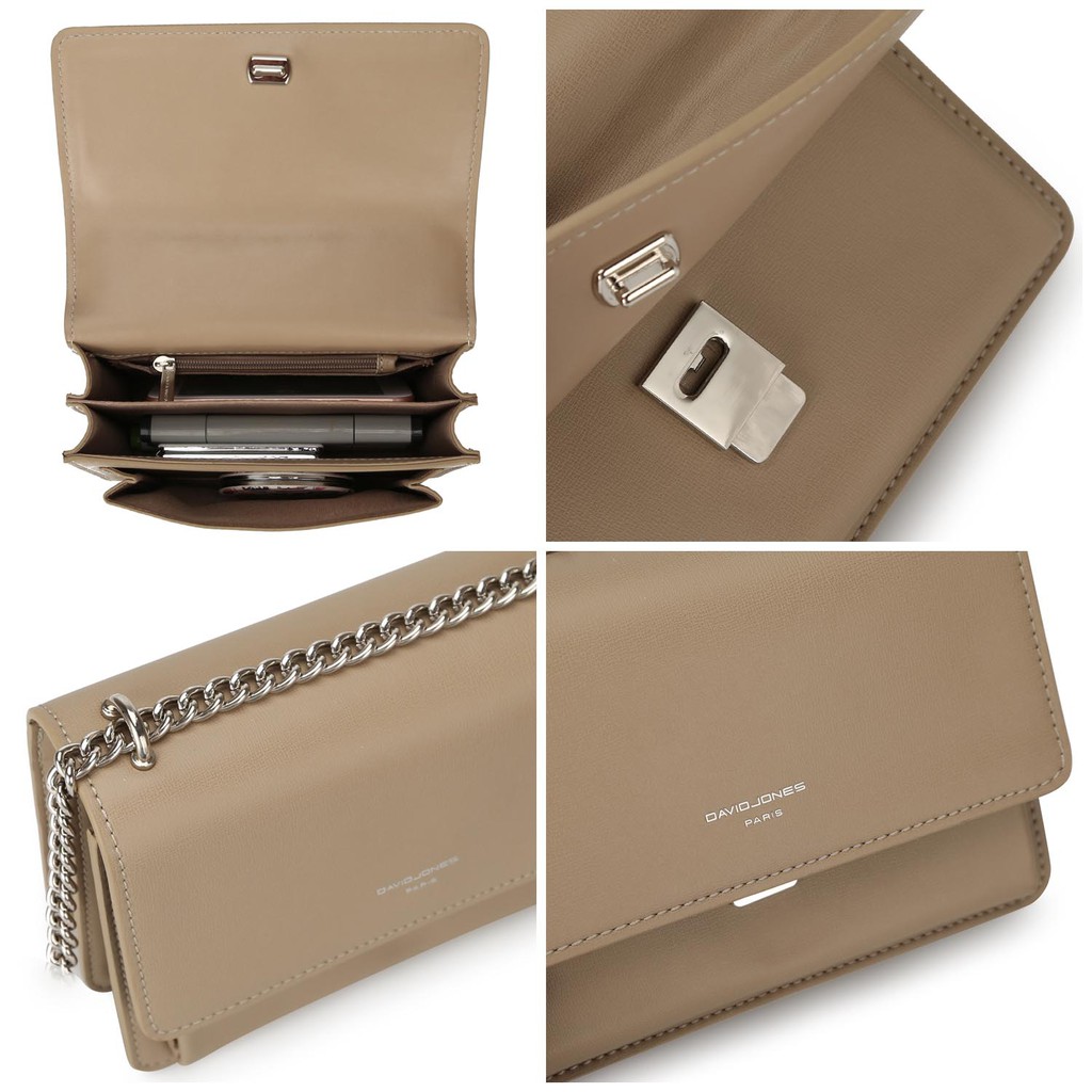 David jones paris กระเป๋าสะพายข้าง สไตล์วินเทจ สำหรับผู้หญิง #8