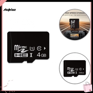 [Sy] การ์ดหน่วยความจํา Micro-SD 256MB 512MB 1GB 2GB 4GB 8GB 16GB 32GB 64GB ประสิทธิภาพสูง 80M/S สําหรับกล้อง