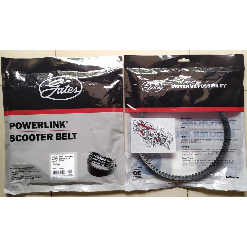 VBELT ADV PCX 150 GATES POWERLINK