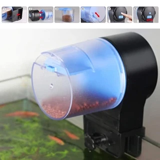 เครื่องให้อาหารปลา เครื่องตั้งเวลาให้อาหารปลา Digital Automatic Fish Feeder Aquarium