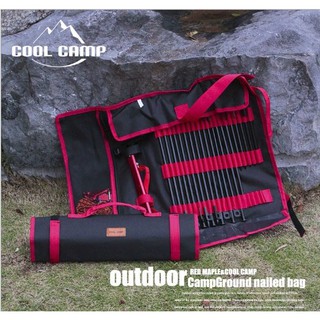 CoolCamp-กระเป๋าจัดเก็บสมอ เชือก และอุปกรณ์อื่นๆ Size L (มีที่เก็บค้อน)